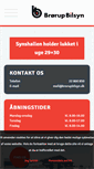 Mobile Screenshot of brorupbilsyn.dk